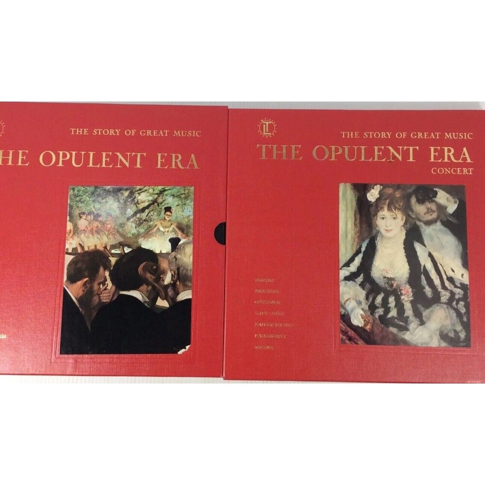 Time Life Story of Great Music The Opulent Era Vinyl Record 2 Box Sets LPs